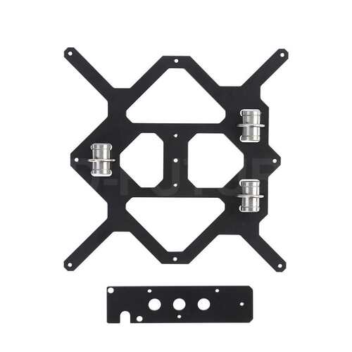 Prusa i3 mk3/mk3s y平台 3d打印机配件热床支架mk3/3s铝合金