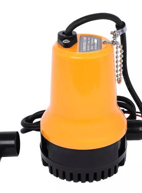 DC12V直流水泵24V潜水泵浇地鱼缸排水泵船用舱底泵自吸泵增压泵