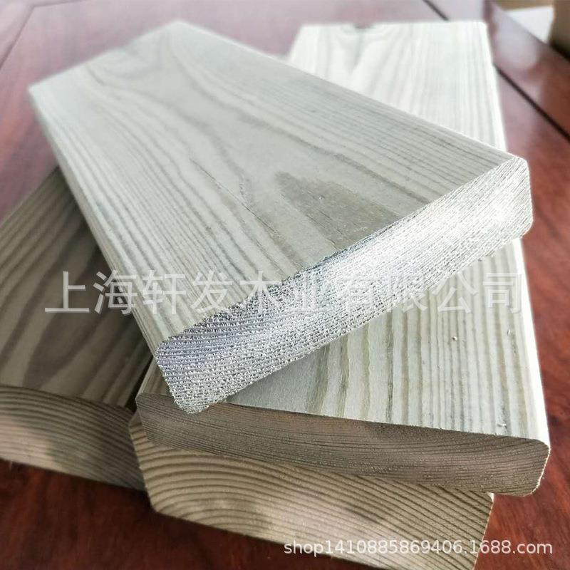 北欧芬兰木户外深度防腐木地板阳台葡萄架木料赤松樟子松工厂直销