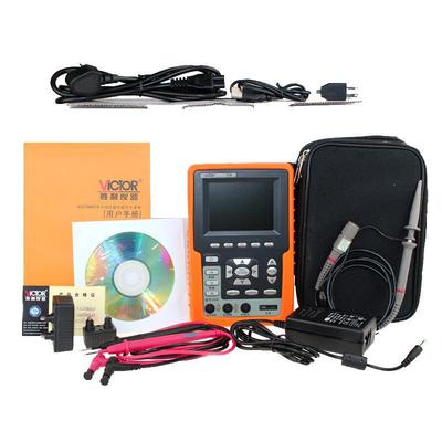 Victor/胜利VC210 手持式彩色示波器20MHZ带宽 单通道带电脑接口