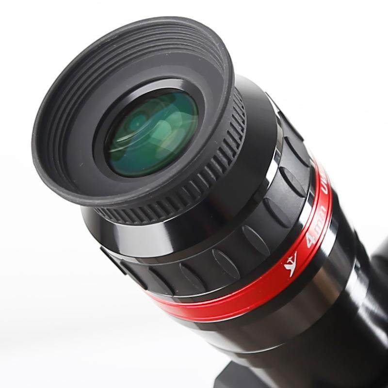 星缘广角82度目镜4mm 1.25寸天文望远镜配件 高倍目镜