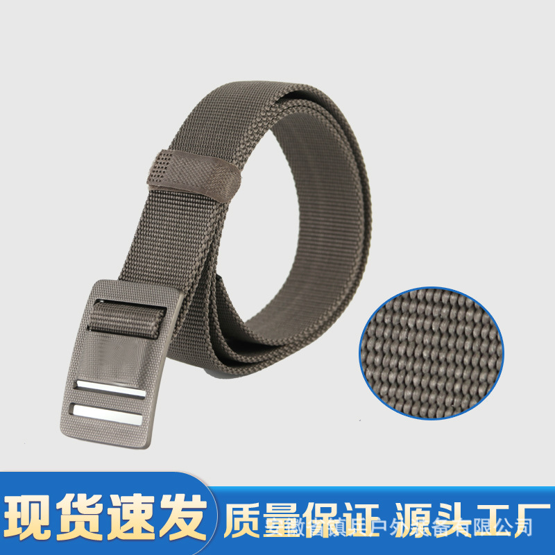 编织内合金腰带扣头军迷户外训练