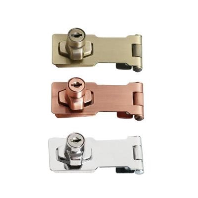 大门单面柜子门锁扣搭扣老式台式隔断安装床头柜分体式外装带锁