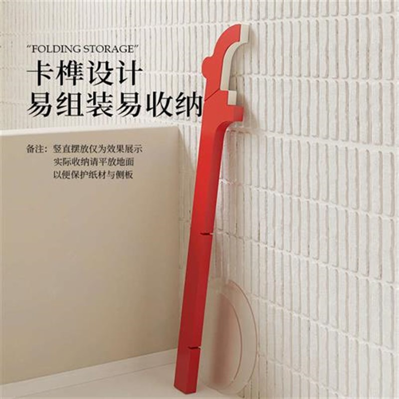 十八纸灯塔置物架展示架家居办公双层储物架活动展会展架商用货架