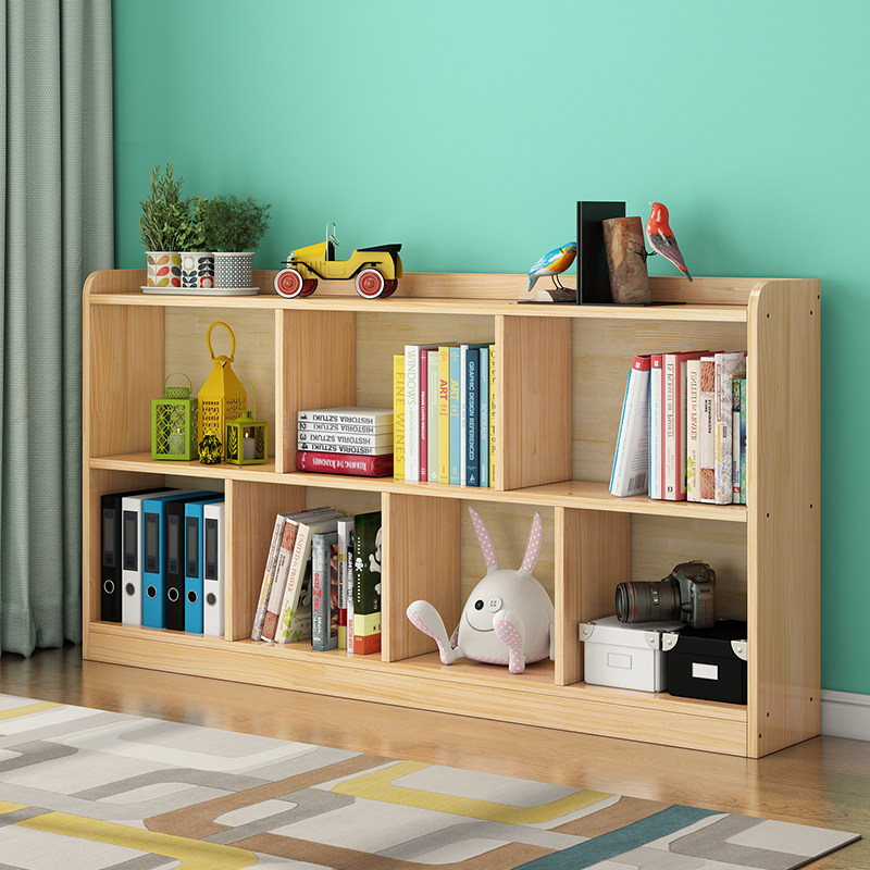实木儿童松木书柜书架置物柜储物柜玩具柜文件柜简约教室,住宅家具,书架,淘宝优惠券,粉丝福利购,淘宝优惠卷