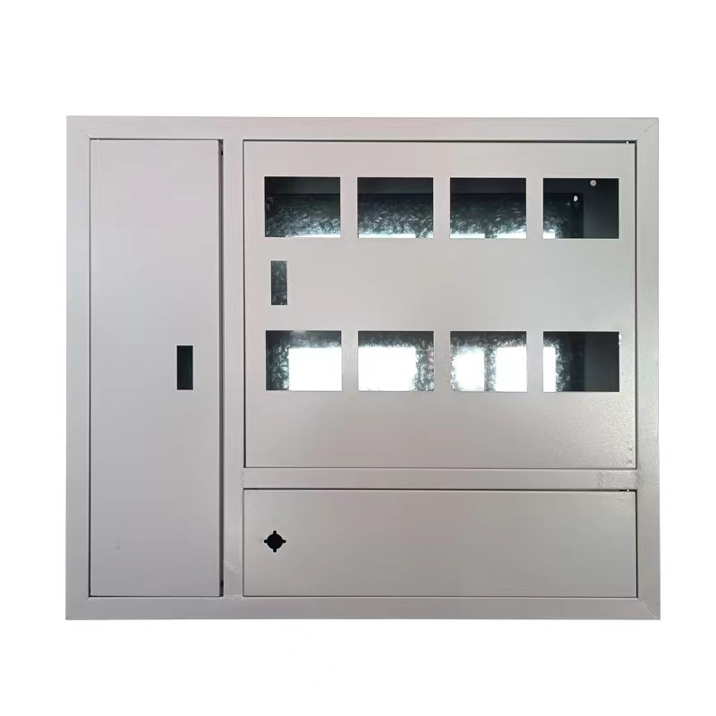 12户电表箱室外内明装单相计量插卡10位三相8户15户6户不锈钢成套