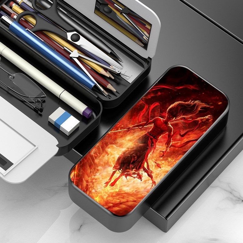 哪吒之魔童闹海铅笔盒男女小学生双层耐摔笔袋多功能大容量文具盒,文具电教/文化用品/商务用品,文具盒,淘宝优惠券,粉丝福利购,淘宝优惠卷