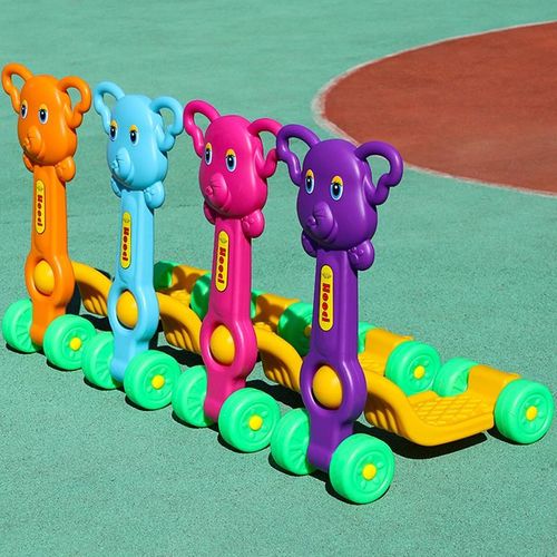 幼儿园滑板车儿童乐园溜溜车脚滑车平衡车玩具车户外体育活动器械