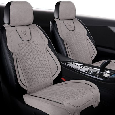 翻毛皮汽车坐垫四季通用轻奢高级感全包围汽车座垫套2025夏季