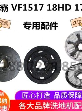 V针洗威霸LSD18F 洗地机7DVF 盘地刷H15H100硬毛刷16 LS16刷盘
