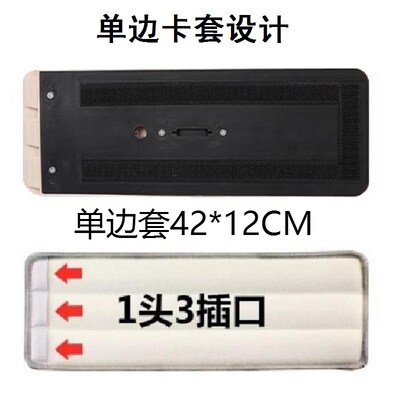 免手洗平板拖把替换布32.33.35.42.45cm粘扣式拖布头替换布十片装