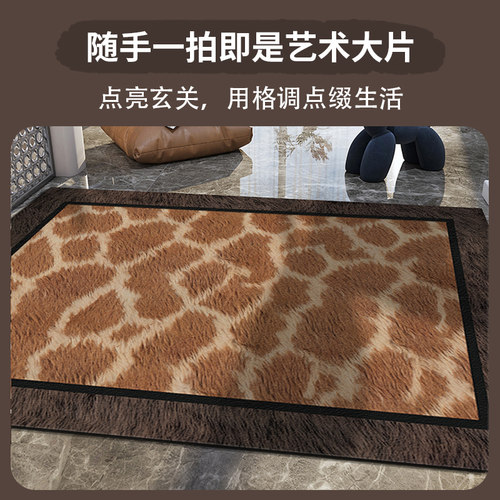 入户门地垫可擦免洗进门地垫家用玄关进户大门口可裁剪pvc地毯