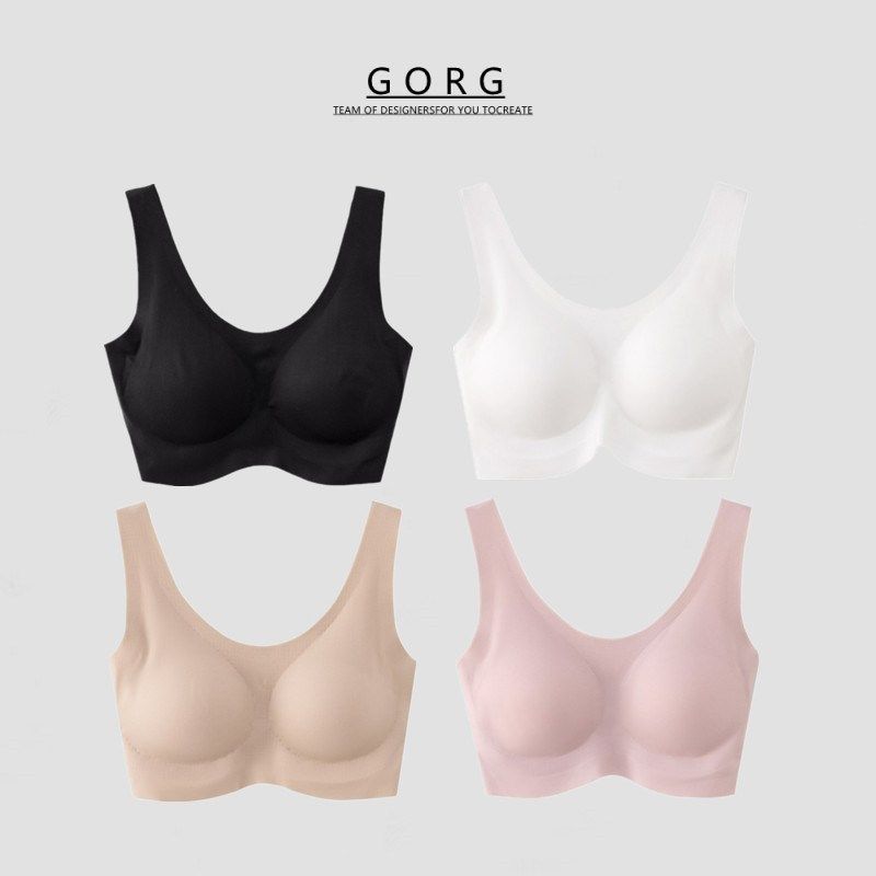 无痕内衣女一片式无钢圈春夏薄款光面上托侧推全罩杯大胸显小文胸,女士内衣/男士内衣/家居服,文胸,淘宝优惠券,粉丝福利购,淘宝优惠卷