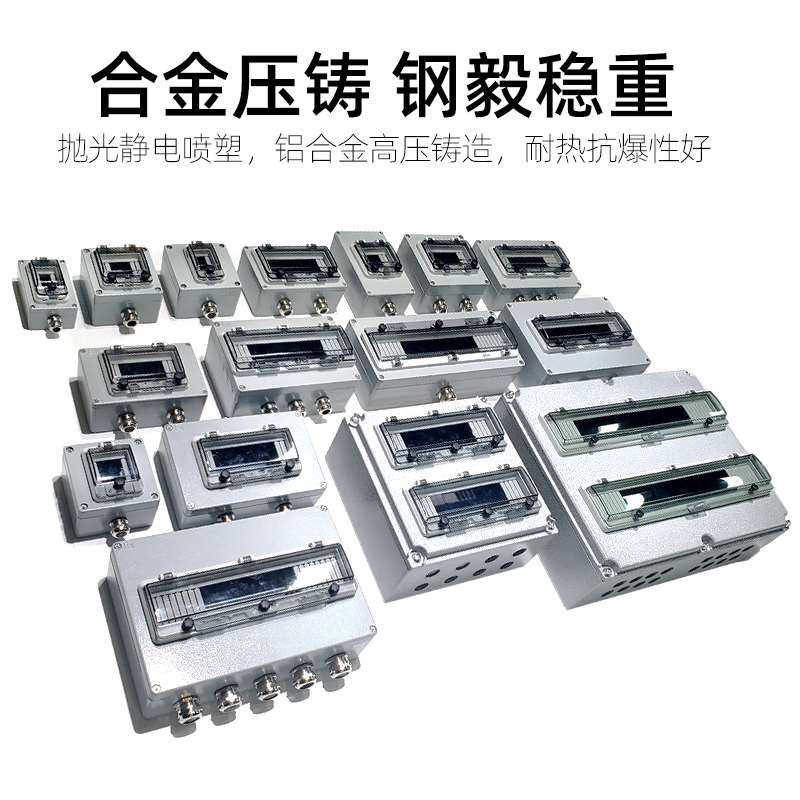 新款防爆开关空开配电箱220v工业380v防尘防水32A带漏电3P断路器