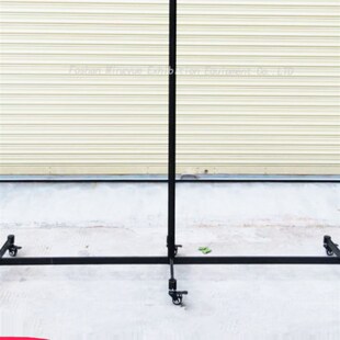 八棱柱展板定制挂画铝合金展架广告艺术宣传展墙折叠型铝屏风制作