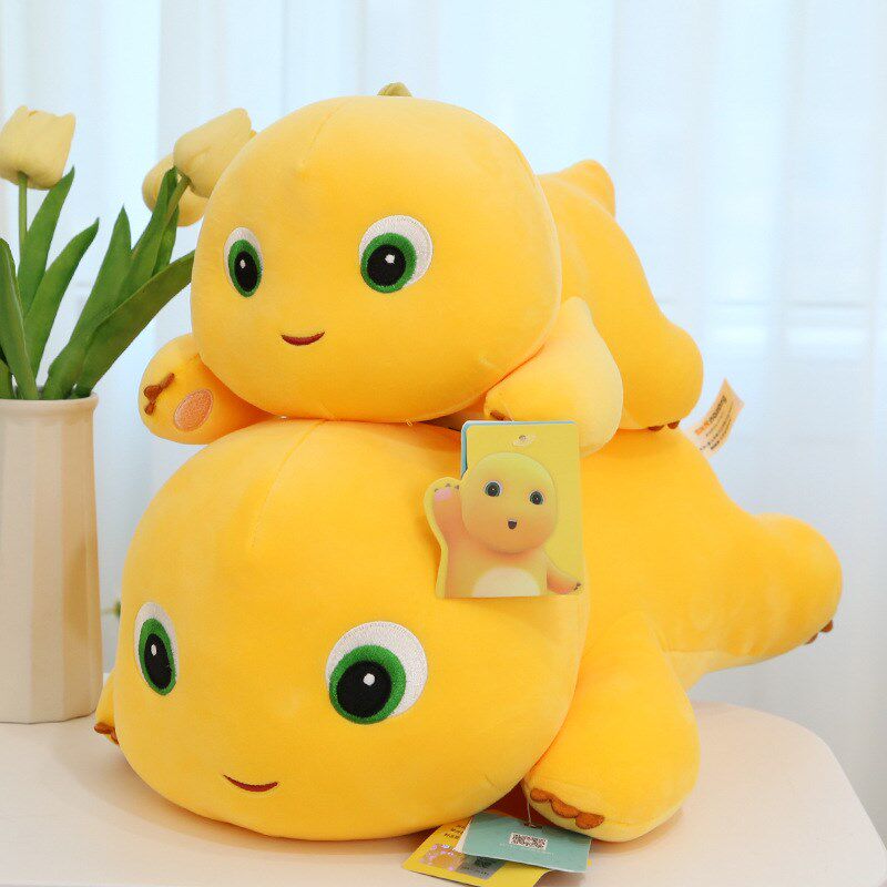 正版小奶龙公仔玩偶恐龙抱枕女生睡觉毛绒玩具布娃娃儿童生日礼物