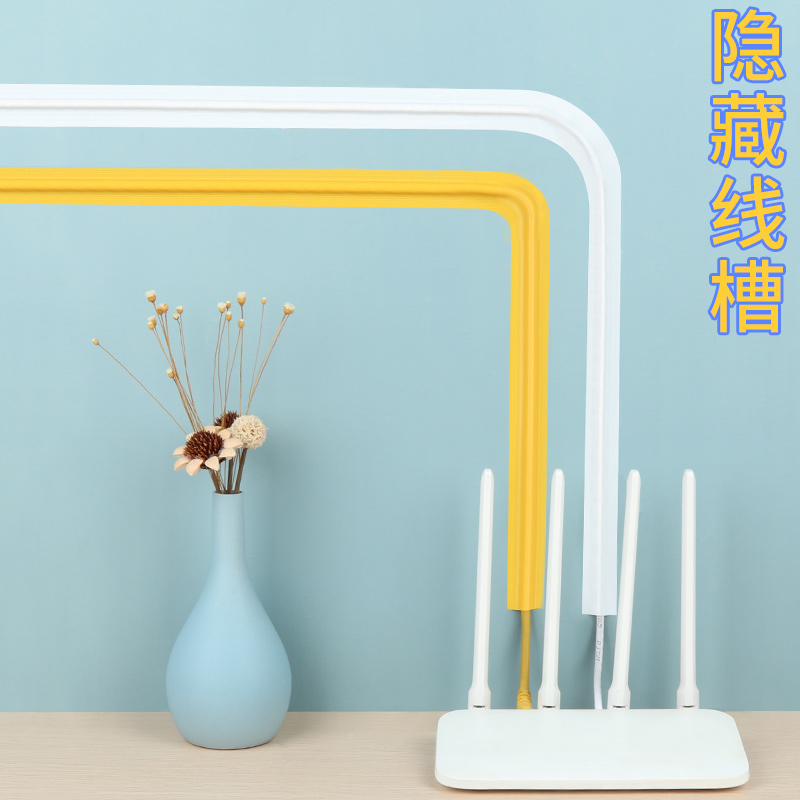 电线外露遮丑装饰线路固定器明装走线神器遮挡条网线隐形线槽自粘