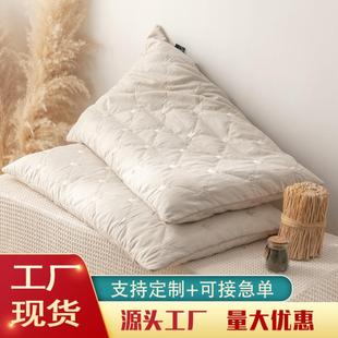 彩棉荞麦枕芯软硬适中护颈椎枕头舒适荞麦壳成人家用中低枕四季款