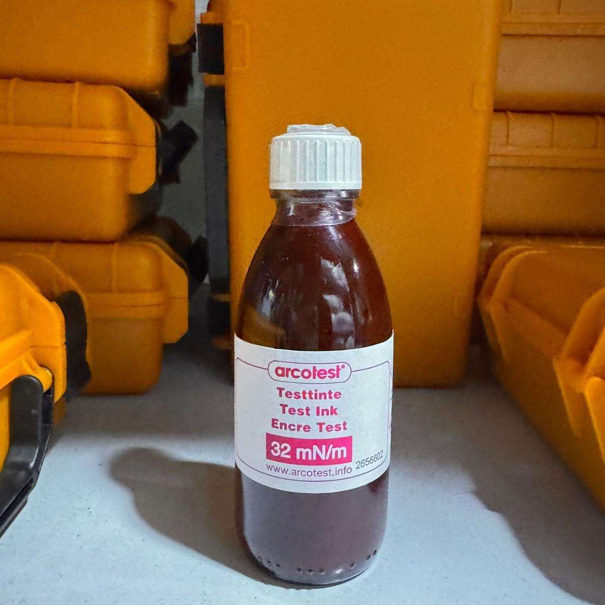 德国arcotest 28-60号达因液100ml 表面张力测试墨水 粉色