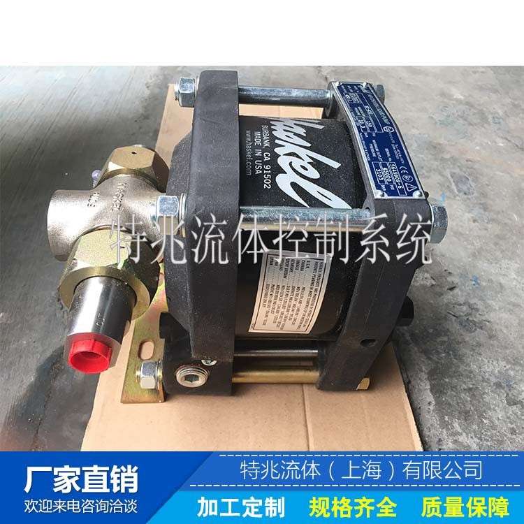 原 装Haskel气动液体增压泵 水油泵 气驱增压泵 450:1气液泵