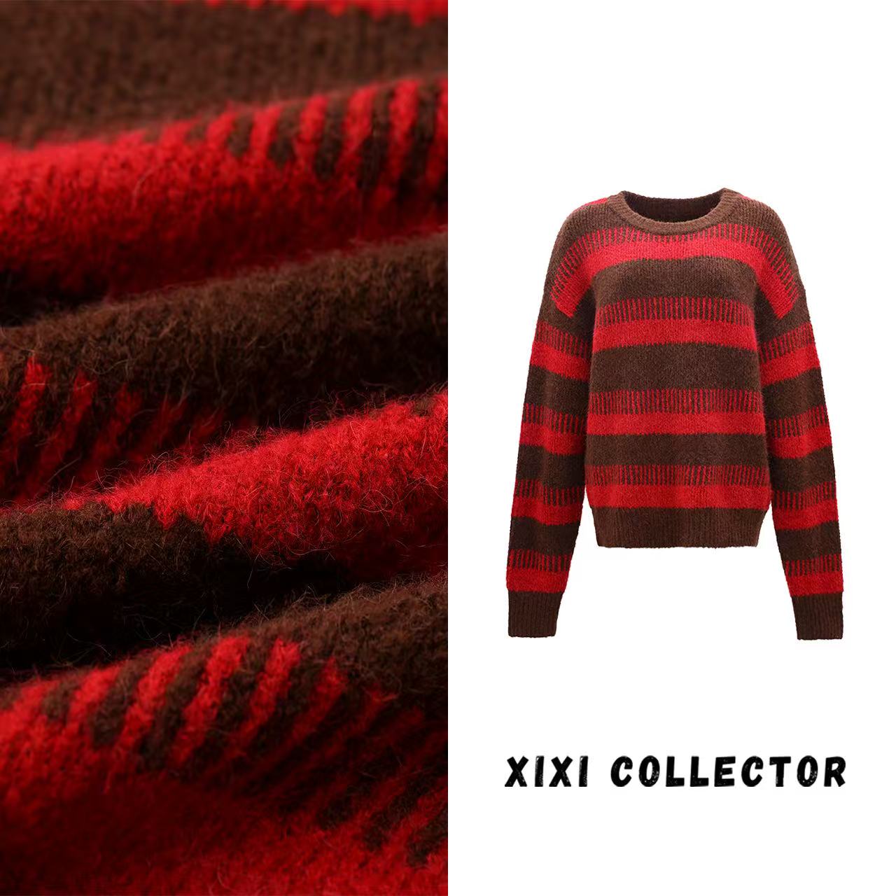 Runaway artist达人推荐款｜XIXI COLLECTOR联名 | 棱光映画毛衫