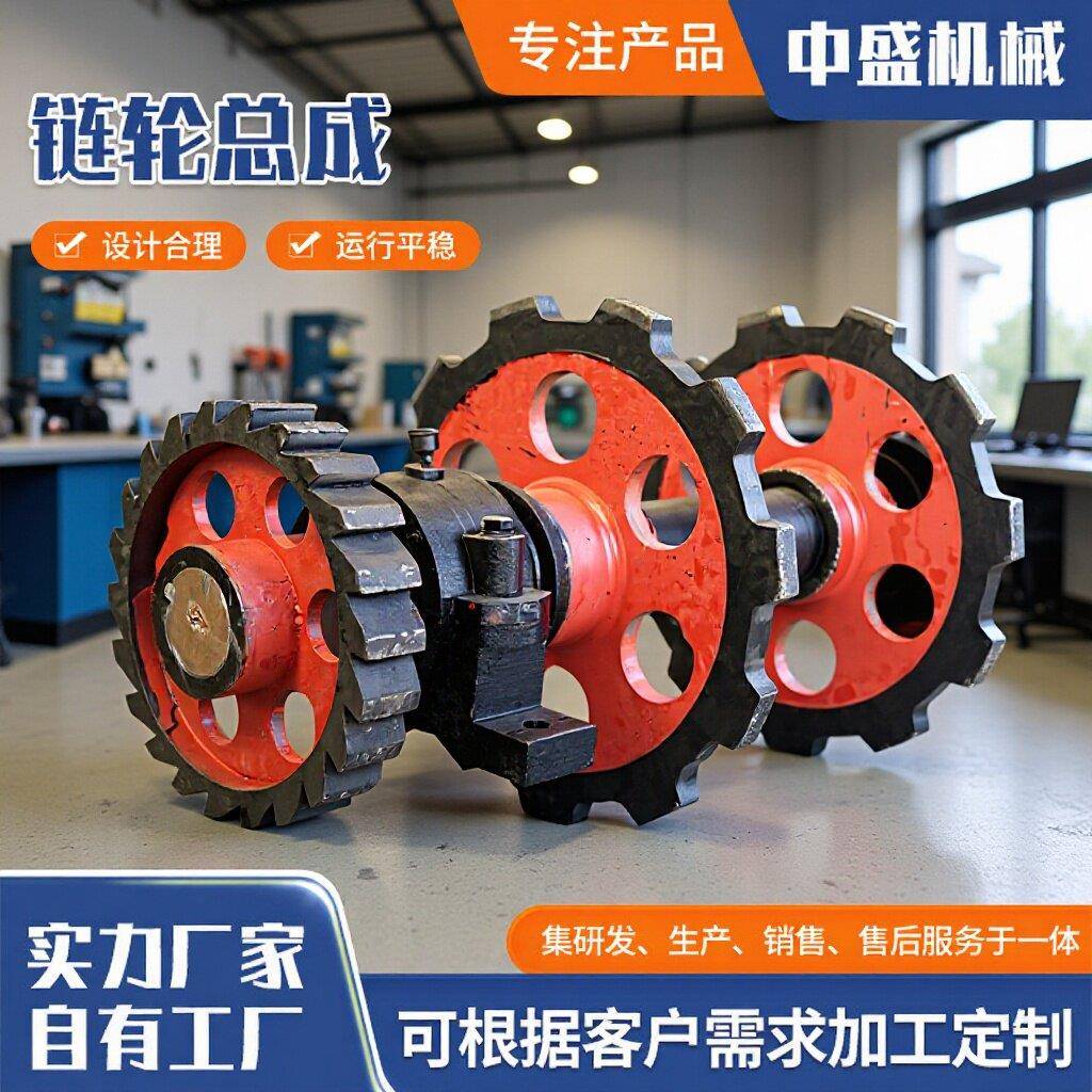 ne提升机链轮总成厂家水泥机械刮板机链轮矿山输送斗式提升机链轮图片