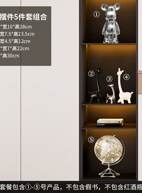 创意透明地球仪摆件轻奢s高级感高档客厅酒柜电视柜展示柜装饰品