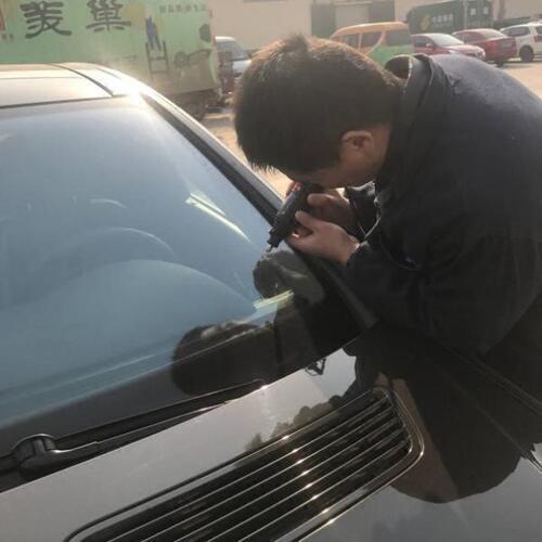 大美汽车挡风玻璃专用电钻 220V手持微型钻孔器修复工具送5个钻头