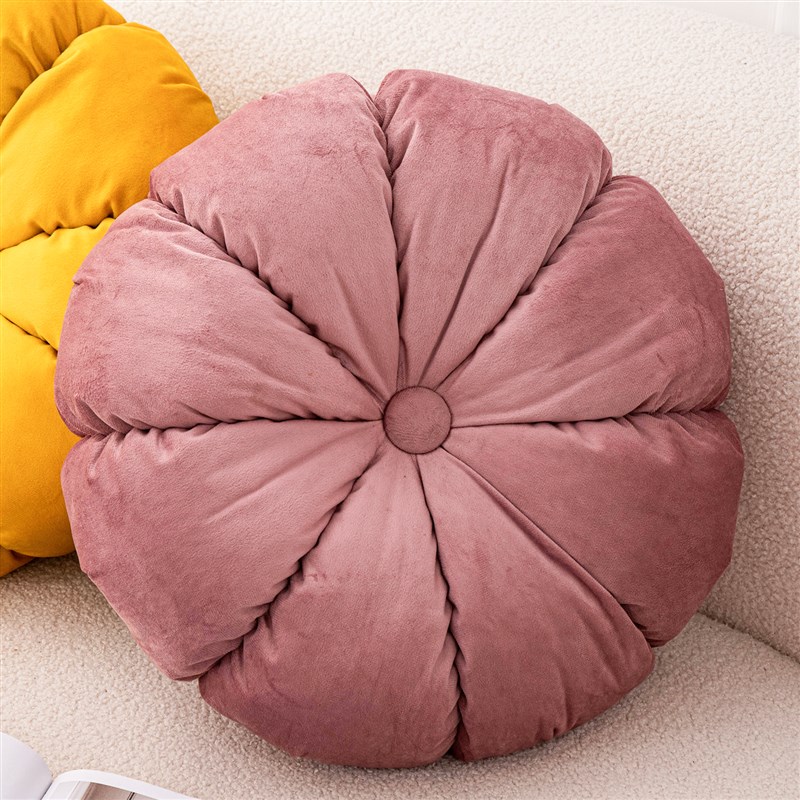 2025新款南瓜抱枕套q圆形靠枕抱枕靠垫套坐垫腰枕客厅沙发车轮蒲