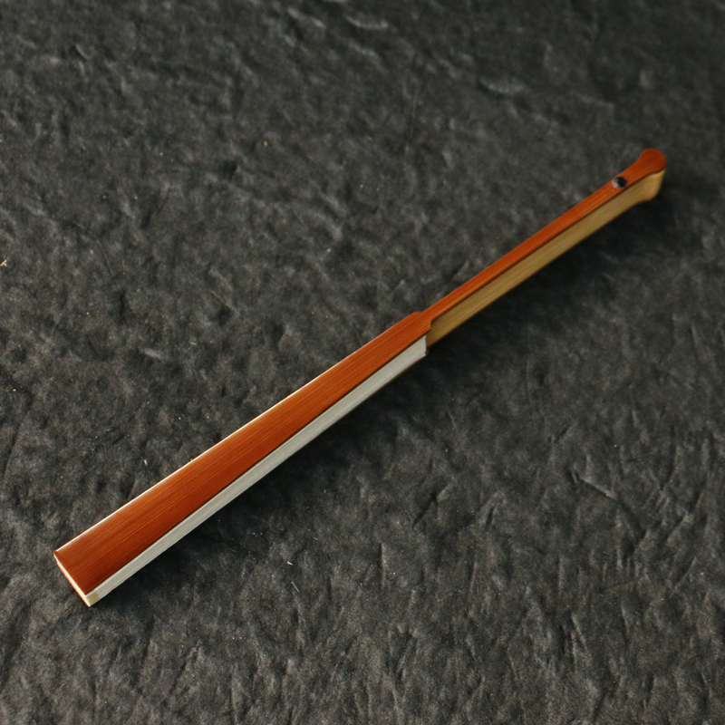 浙派安吉老艺人纯手工6寸十x几年老玉竹文人折扇小扇子竹扇把件竹