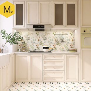 墙面砖花砖卫生间复古 奶油厨房瓷砖末末家地砖厕所风 感高级法式