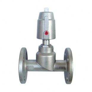 3065 50型40直角DN14T 20角座阀5 32 不锈钢 气动角座阀 法兰 25