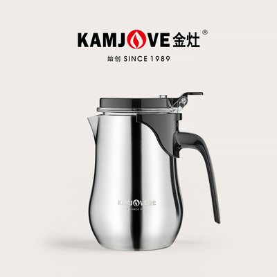 金灶不锈钢泡茶壶飘逸杯家用单人