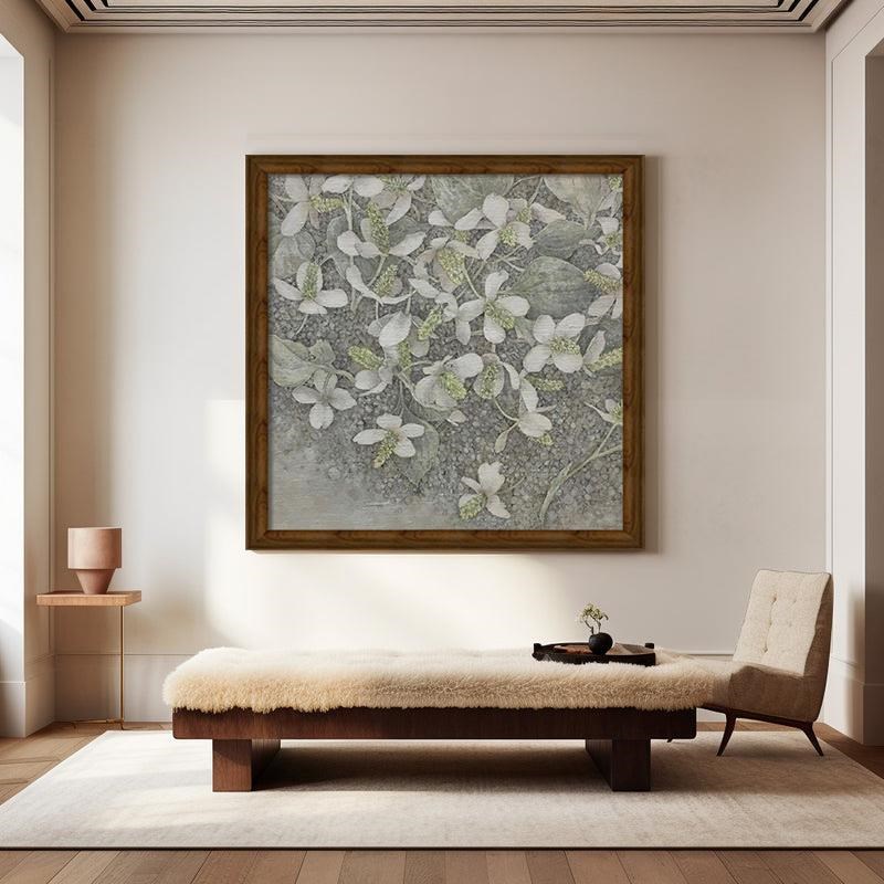 大幅花卉植物纯手绘油画抽象客餐厅沙发背景墙装饰画玄关过道挂画图片