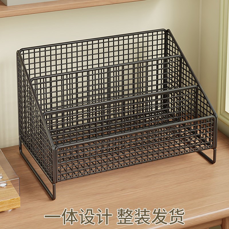 大尺寸黑胶唱片收纳展示架CD架桌面书架多功能游戏碟片光盘收纳盒