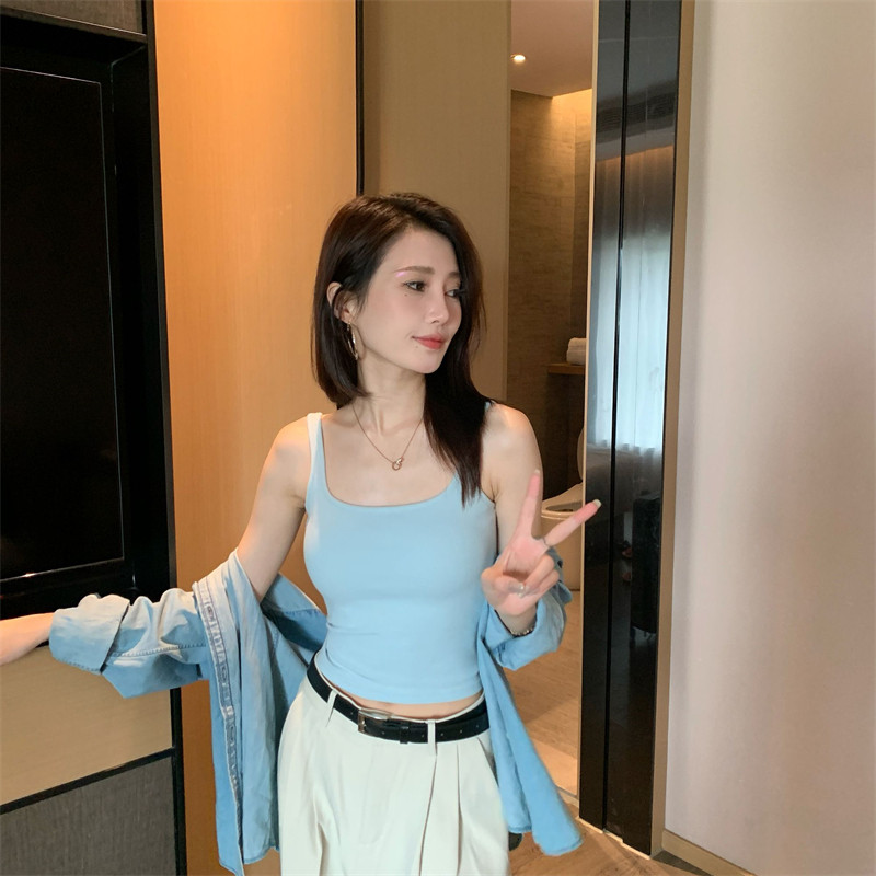 兰娥背心吊带内衣打底衫图片