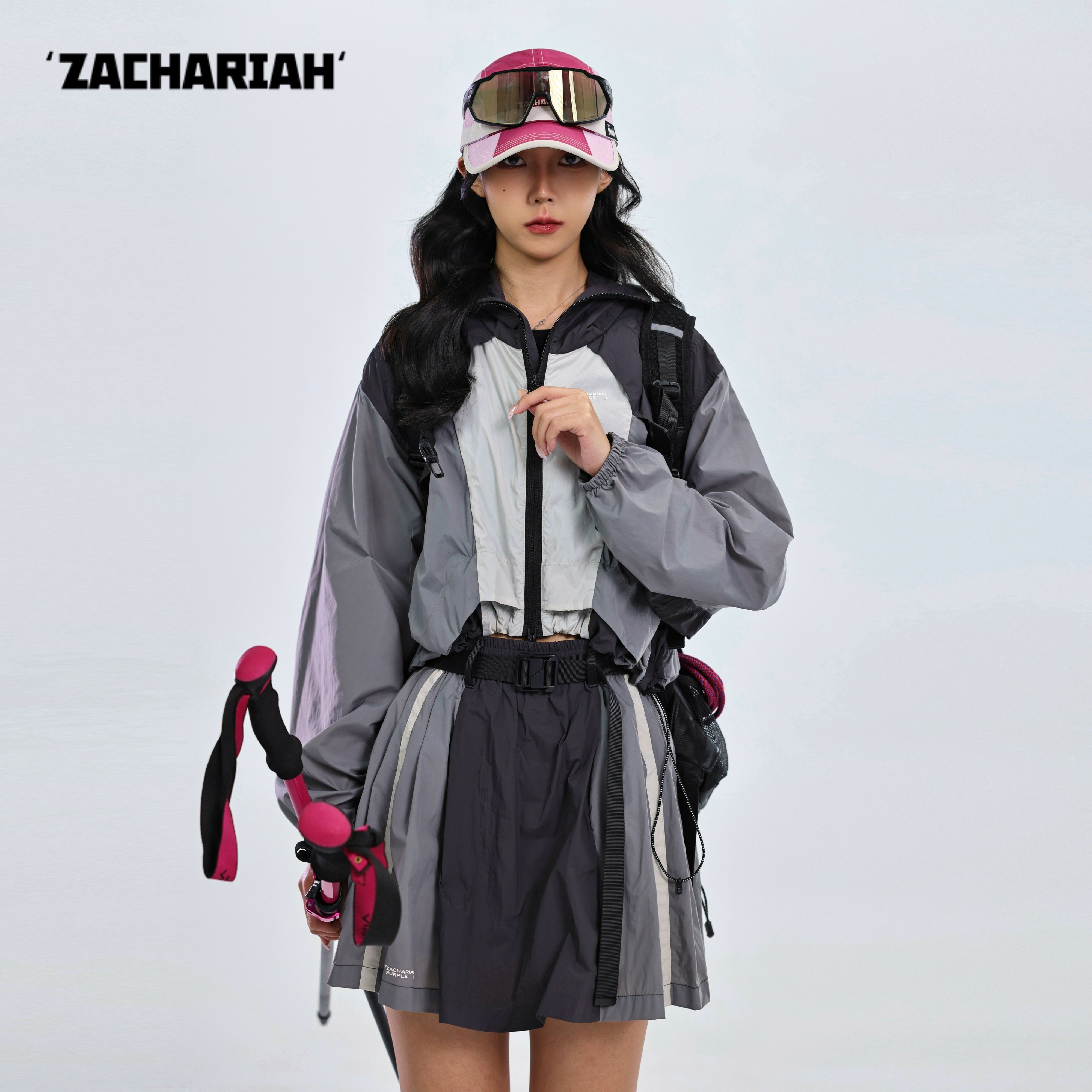 ZACHARIAH【黑独山灰】防晒服