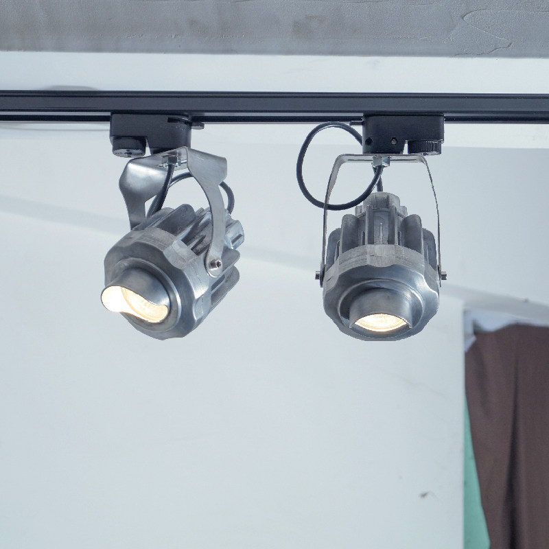 复古工业风客厅餐厅明装轨道射灯店铺吸顶灯商用咖啡厅铸铝吸顶灯,家装灯饰光源,明装射灯,淘宝优惠券,粉丝福利购,淘宝优惠卷