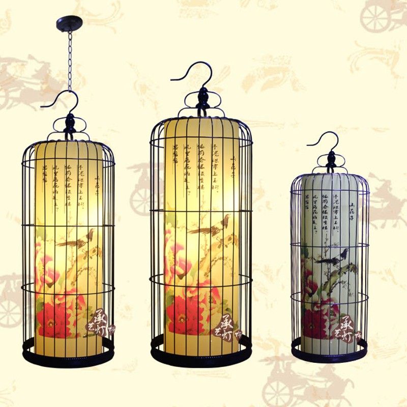 铁艺鸟笼吊灯中式仿古落地灯酒店茶楼川湘菜餐馆火锅饭店灯笼吊灯,家装灯饰光源,酒店/宴会厅/餐饮吊灯,淘宝优惠券,粉丝福利购,淘宝优惠卷