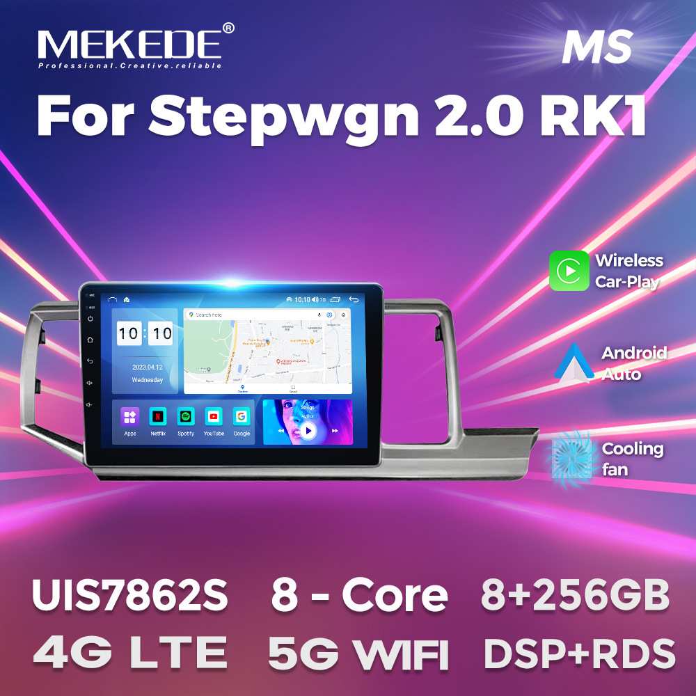 适用于Honda Stepwgn?2.0?RK1 RHD 09-15本田步威安卓车载导航