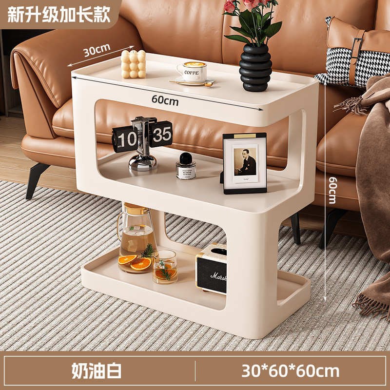 现货可移动边几边柜沙发边置物架小桌子客厅茶几小推车边桌床头柜