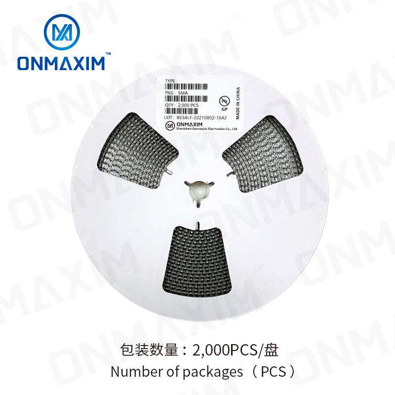 工厂直供 SS310 SMA封装SR3100 3A/100V DO-214AC 肖特基二极管