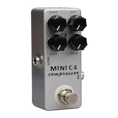 Moskyaudio MINI C4 COMPRESSOR吉他贝斯通用压缩 迷你单块效果器