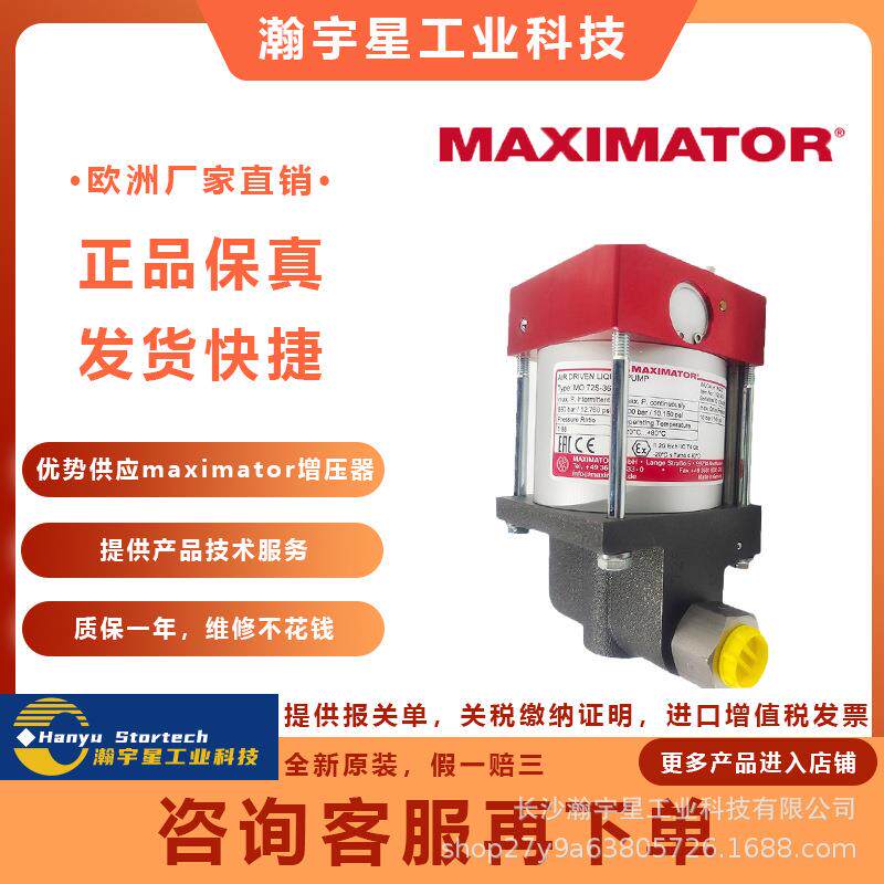 德国麦格思维特Maximator 3630.0166 空气驱动器维修套件 维修
