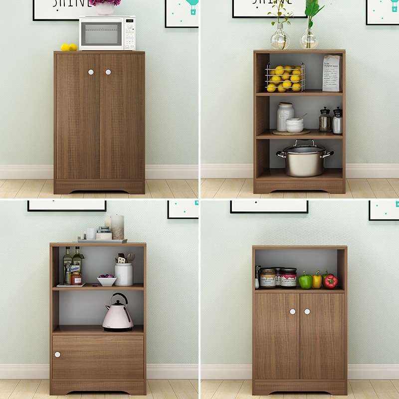 碗柜餐边柜简易小型家用橱柜茶水柜收纳厨房靠墙客厅厨柜储物柜子