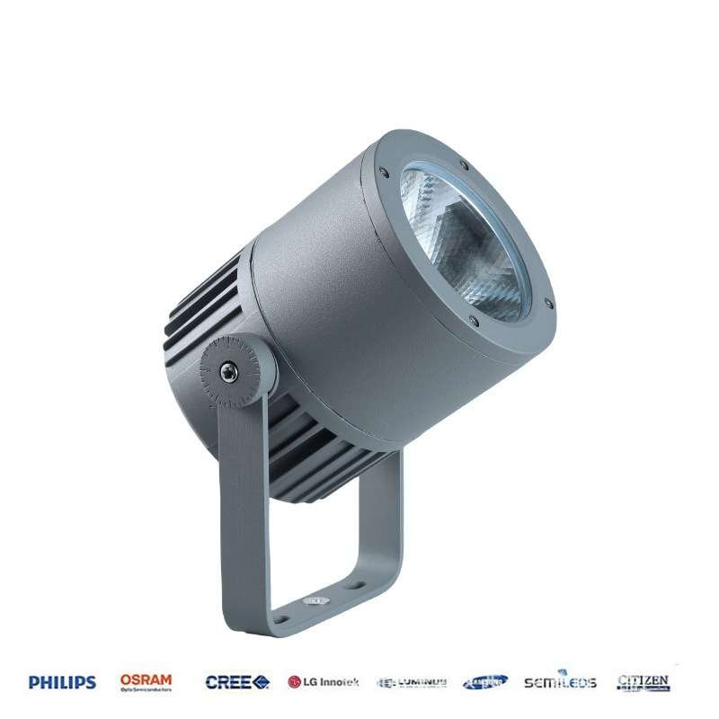 LED投光灯cob射树灯30W50W户外防水庭院别墅罗马柱一束光柱洗墙灯