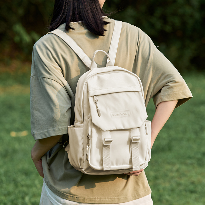 超火迷你双肩包女小型时尚小揹包2023新款大学生轻便旅行斜挎书包