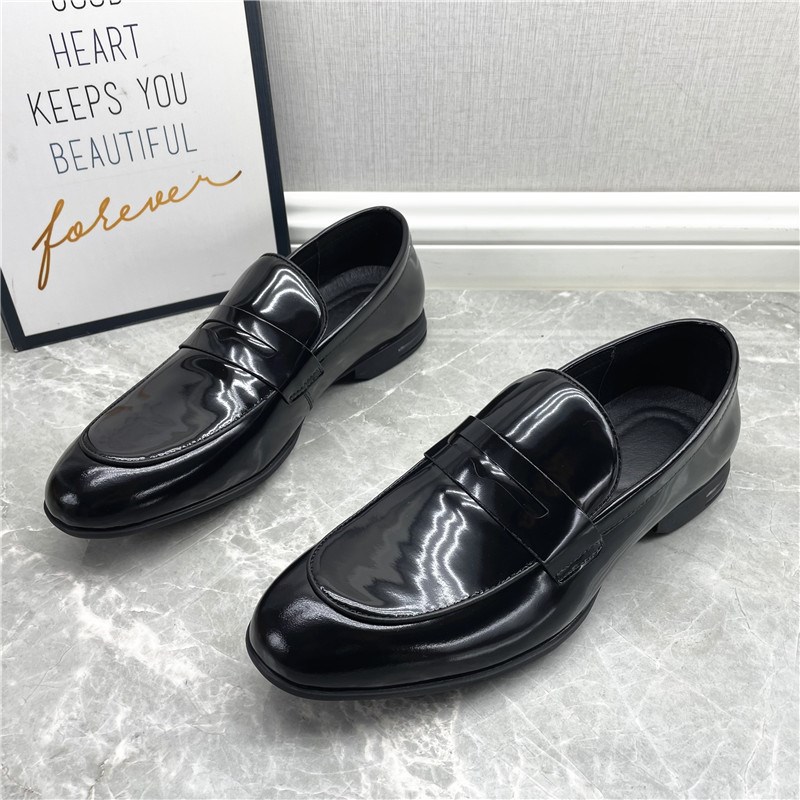 撤柜断码处理新款真皮男鞋春秋德比鞋正装百搭黑色牛皮休闲男皮鞋