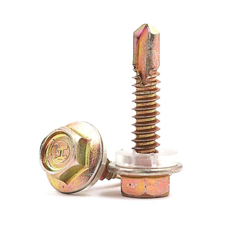 宏挺外六角钻尾螺丝 自攻螺丝钉 彩钢瓦螺丝 加长燕尾钉自钻螺钉