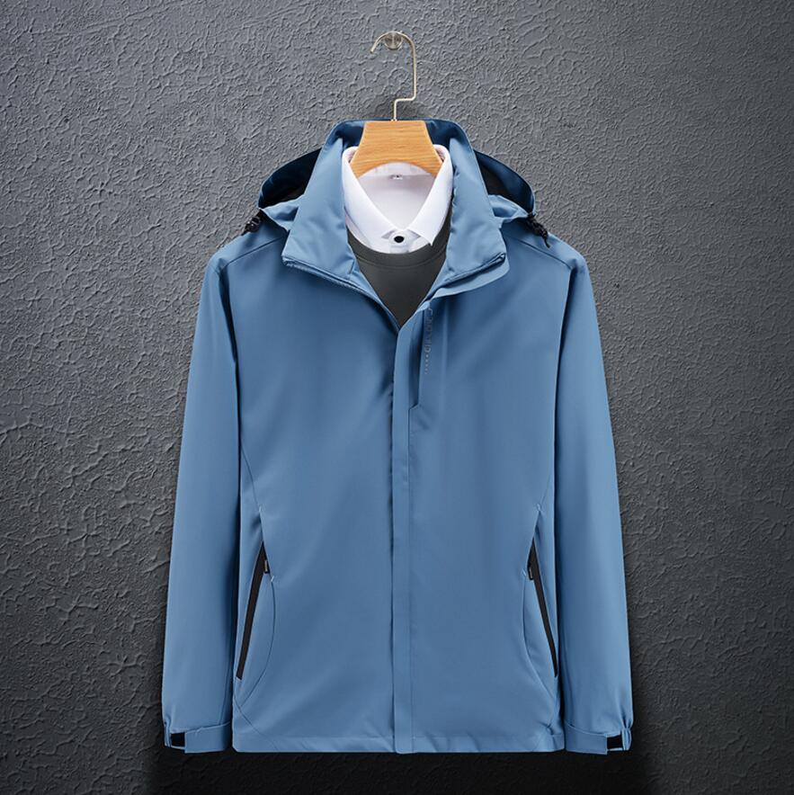 户外冲锋衣男春秋季女士保暖软壳单层外套加绒薄款夹克运动风衣